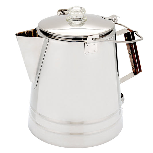 Scoutmaster 24-Cup Stainless Steel Coffee Percolators