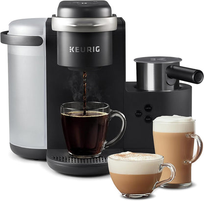 K-Cafe Single Serve K-Cup Coffee, Latte and Cappuccino Maker, Dark Charcoal