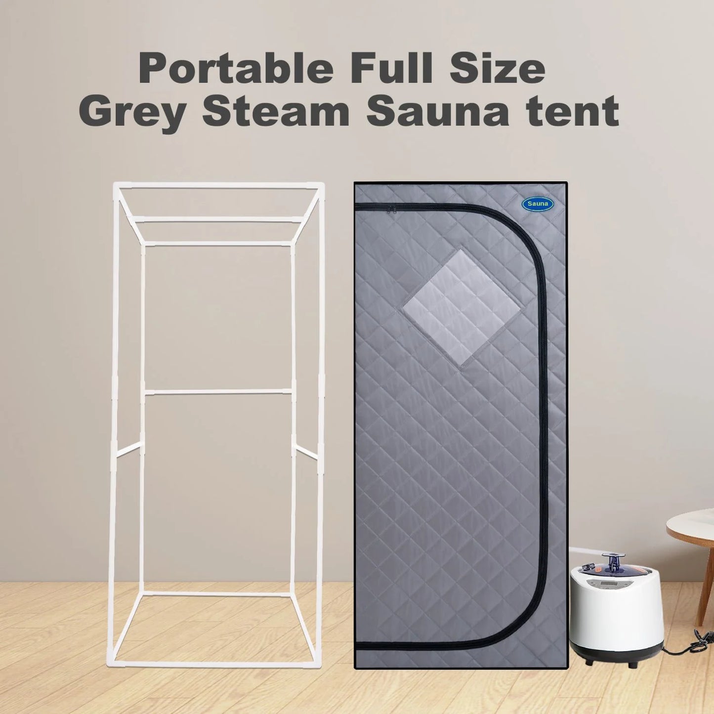 Weight Loss Sauna Tent Portable Full Body Steam Sauna Box Sauna Tent with Folding Chair Walking Sauna